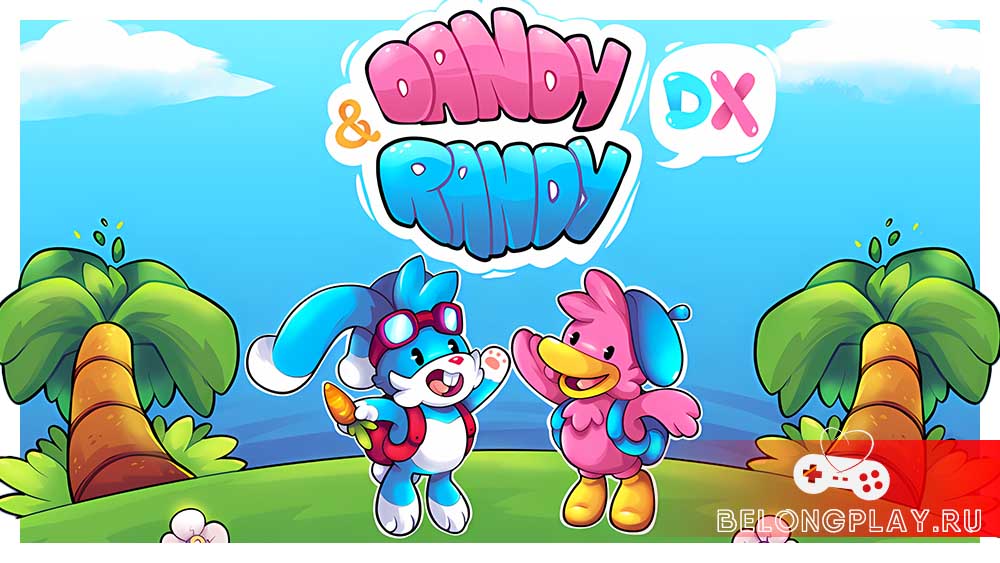Dandy & Randy DX game cover art logo wallpaper