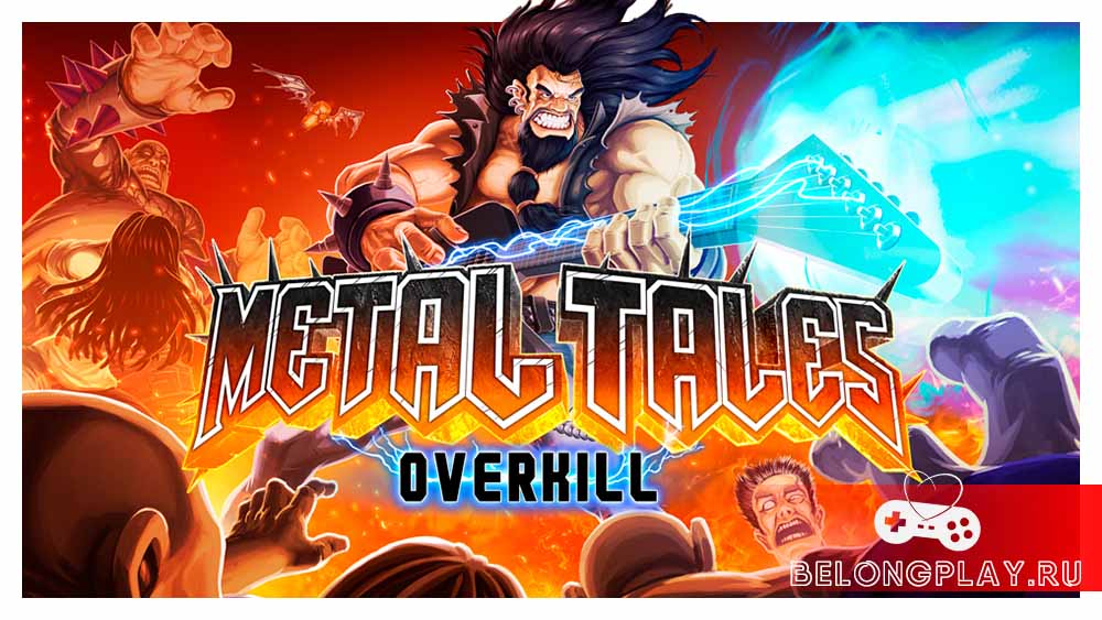 Metal Tales: Overkill art logo wallpaper game cover