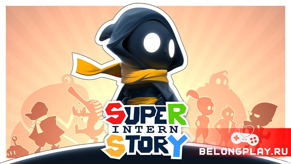 Super Intern Story game cover art logo wallpaper poster