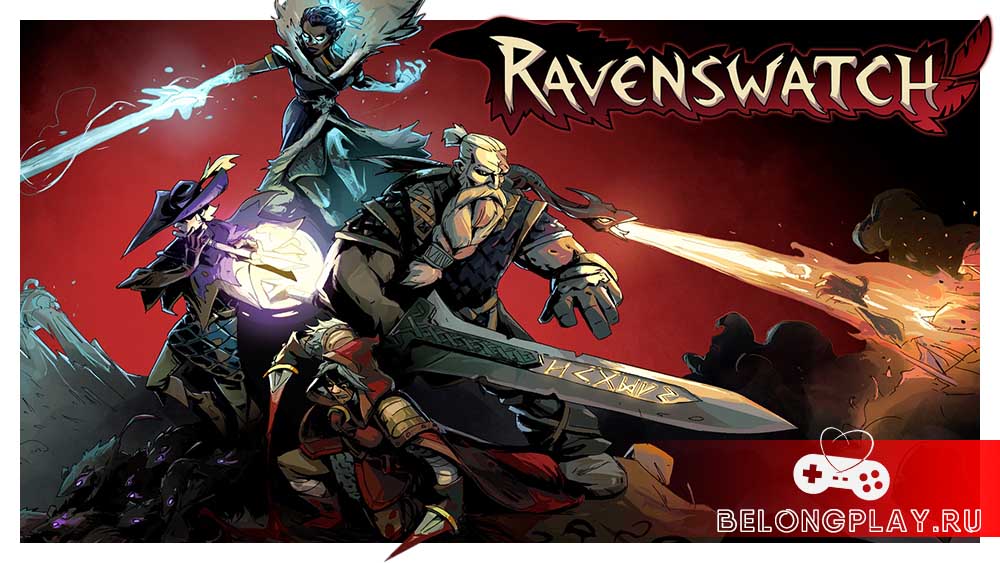 Ravenswatch logo art game cover art wallpaper