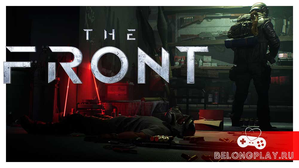 The Front game art logo cover wallpaper