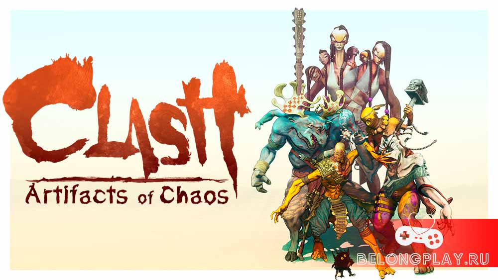 Clash: Artifacts of Chaos game cover art logo wallpaper