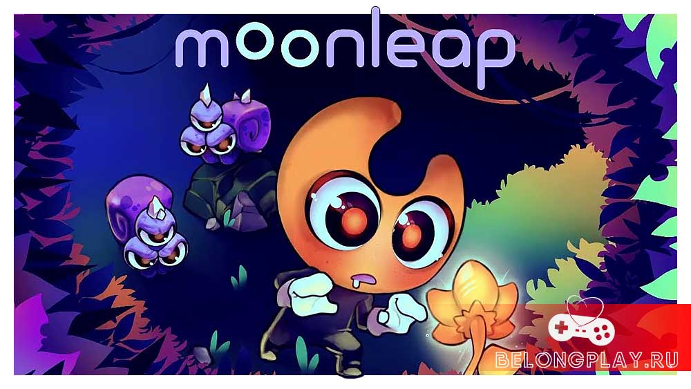Moonleap game cover art logo wallpaper