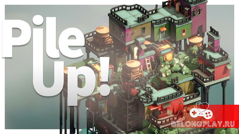 Pile Up! game cover art logo wallpaper