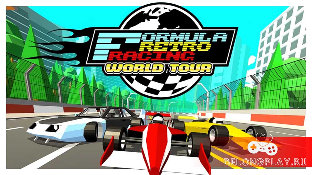 Formula Retro Racing - World Tour game cover art logo wallpaper