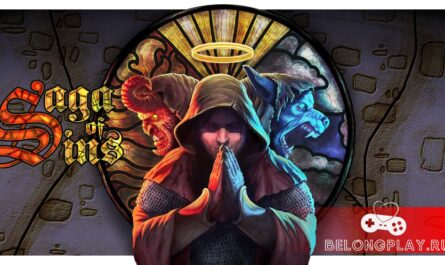 Saga of Sins game cover art logo wallpaper