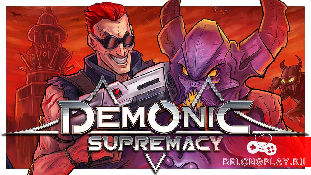 Demonic Supremacy game cover art logo wallpaper