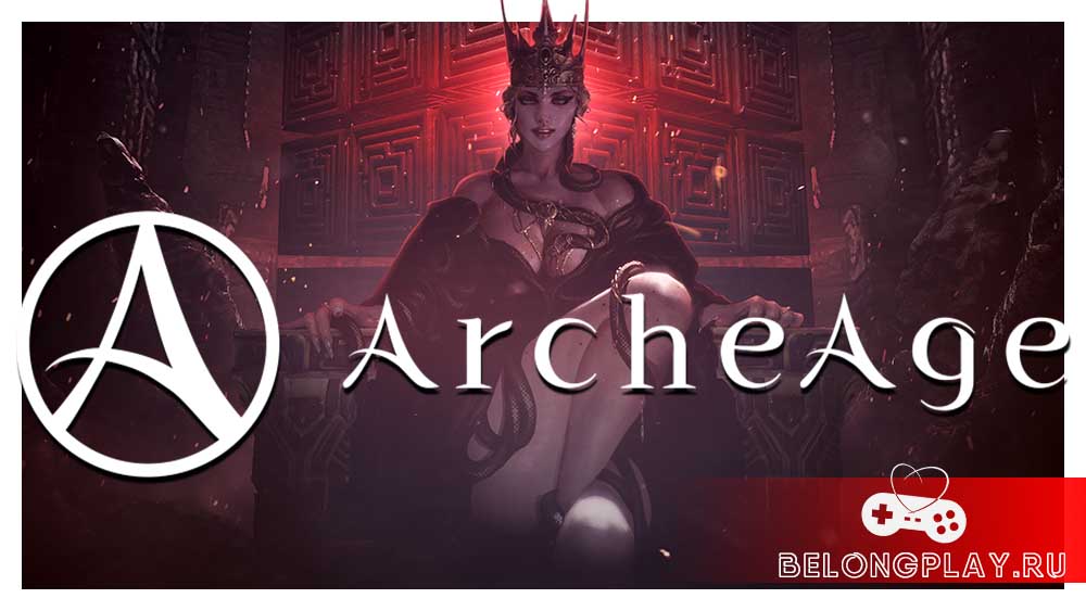 ArcheAge game cover art logo wallpaper