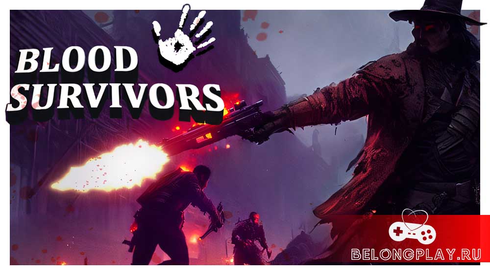 Blood Survivors game cover art logo wallpaper