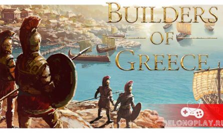 Builders of Greece game cover art logo wallpaper