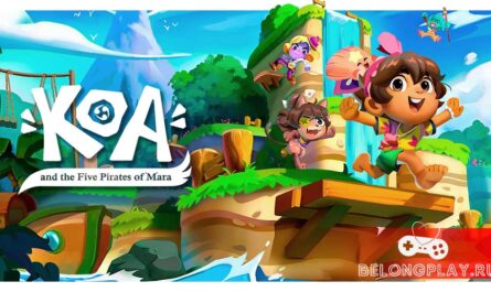 KOA AND THE FIVE PIRATES OF MARA game cover art logo wallpaper
