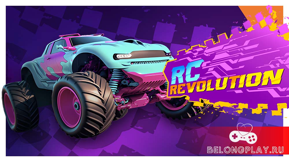 RC Revolution game cover art logo wallpaper