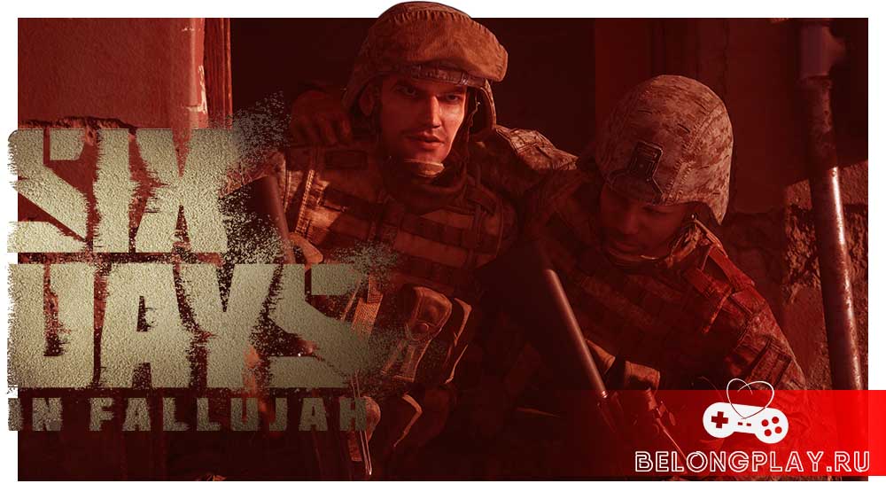 Six Days in Fallujah game cover art logo wallpaper