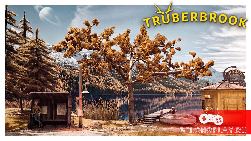 Trüberbrook game cover art logo wallpaper Truberbrook 