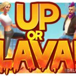 Up or Lava game cover art logo wallpaper