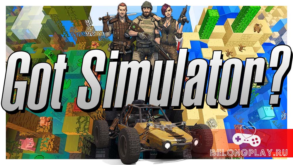 simulator videogames wallpaper art