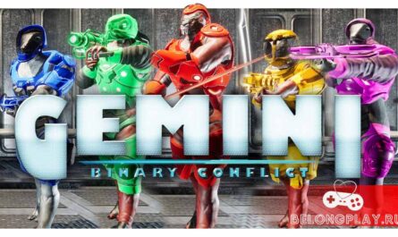 Gemini: Binary Conflict game cover art logo wallpaper