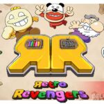 Retro Revengers game cover art logo wallpaper