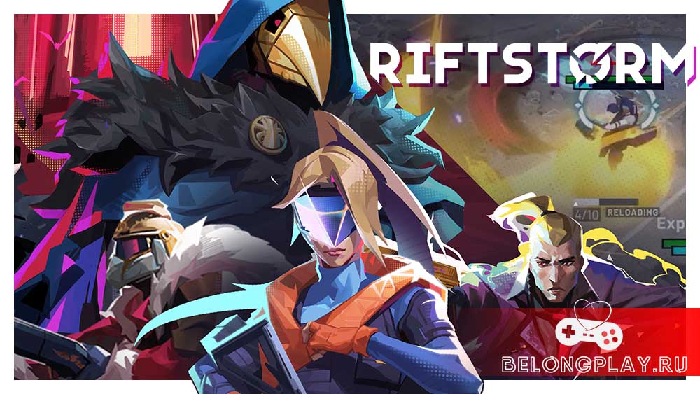 Riftstorm game cover art logo wallpaper