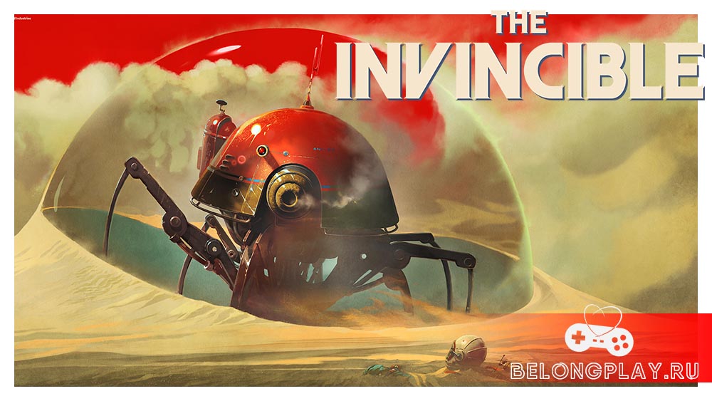 The Invincible game cover art logo wallpaper