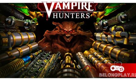 Vampire Hunters game cover art logo wallpaper