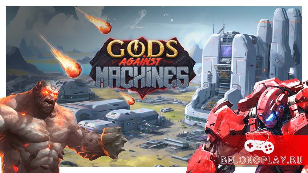 Gods Against Machines game cover art logo wallpaper