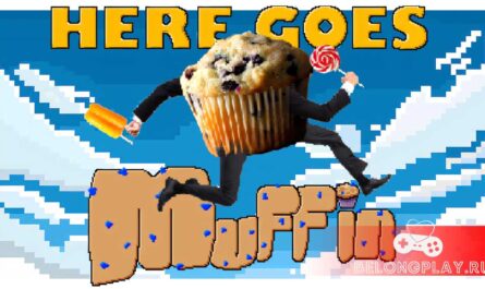 Here Goes Muffin game cover art logo wallpaper art