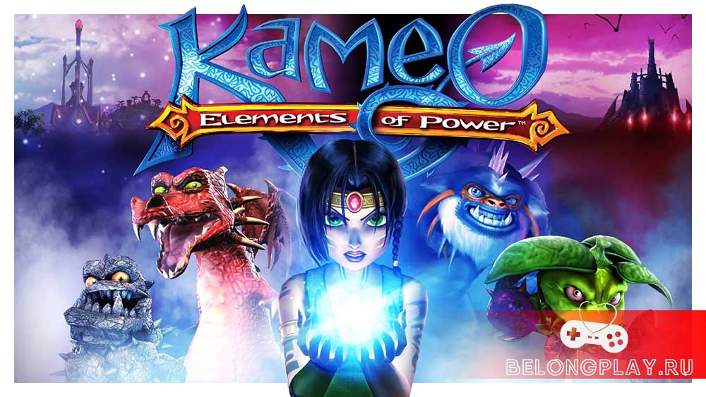 Kameo: Elements of Power game cover art logo wallpaper
