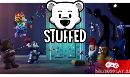 Stuffed game cover art logo wallpaper