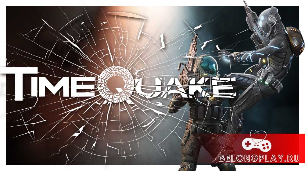 TimeQuake game cover art logo wallpaper