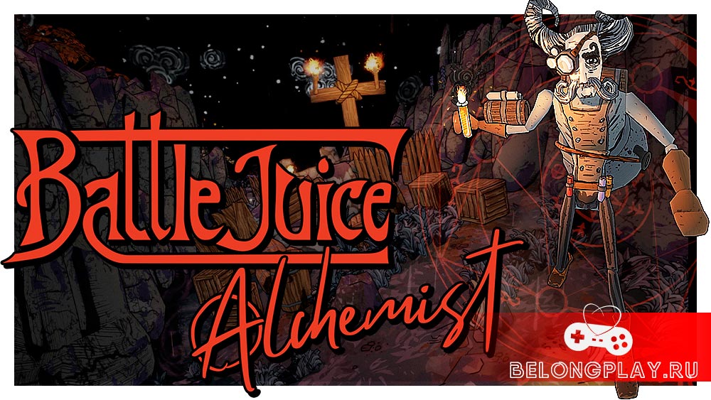 BattleJuice Alchemist game cover art logo wallpaper
