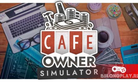Cafe Owner Simulator game cover art logo wallpaper