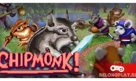 Chipmonk! game cover art logo wallpaper beatemup steam playstation xbox switch
