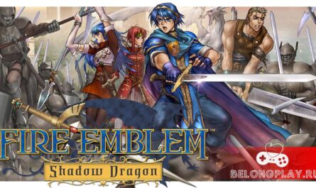 Fire Emblem: Shadow Dragon game cover art logo wallpaper