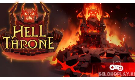 Hell Throne game cover art logo wallpaper