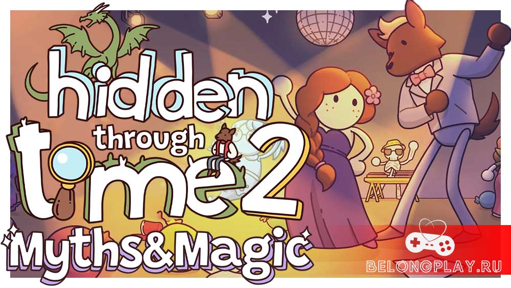 Hidden Through Time 2 game cover art logo wallpaper myths magic