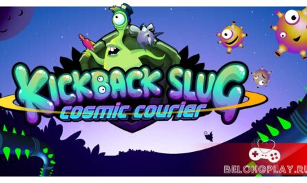 Kickback Slug: Cosmic Courier game cover art logo wallpaper