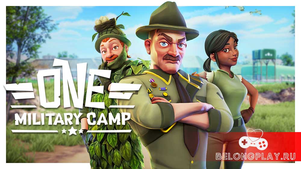 One Military Camp game cover art logo wallpaper