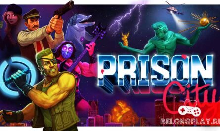 Prison City game cover art logo wallpaper