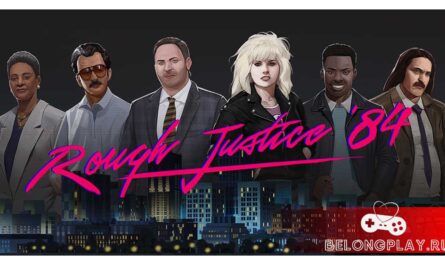 Rough Justice: ’84 game cover art logo wallpaper