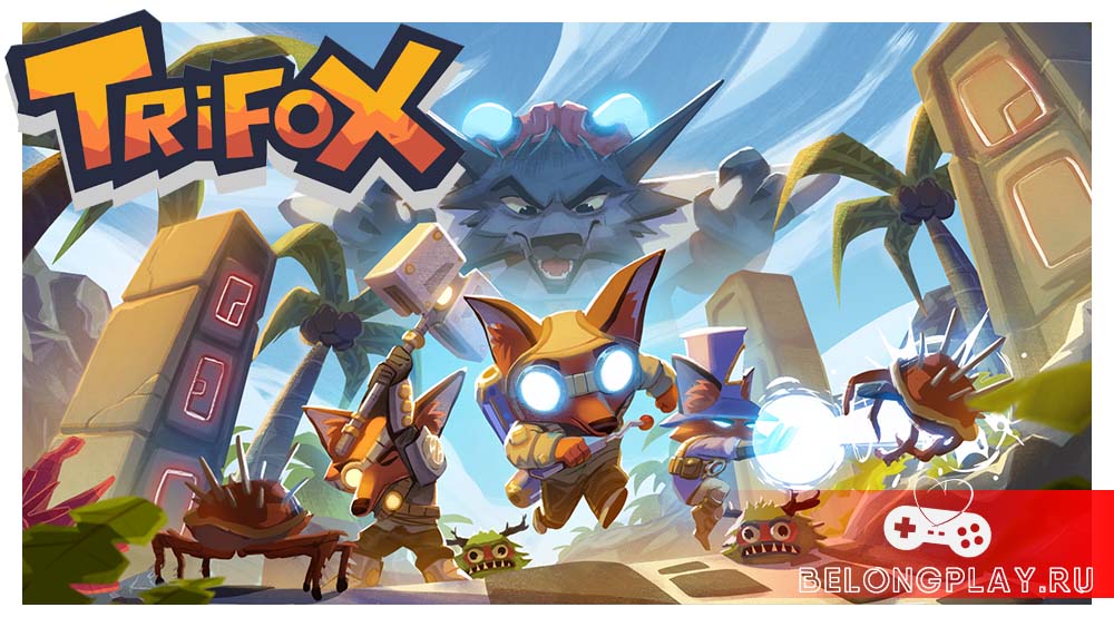Trifox game cover art logo wallpaper