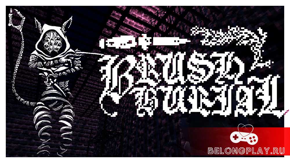 BRUSH BURIAL game cover art logo wallpaper