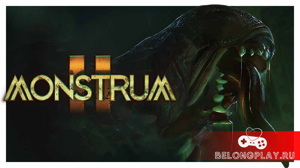 Monstrum 2 logo game cover art wallpaper II