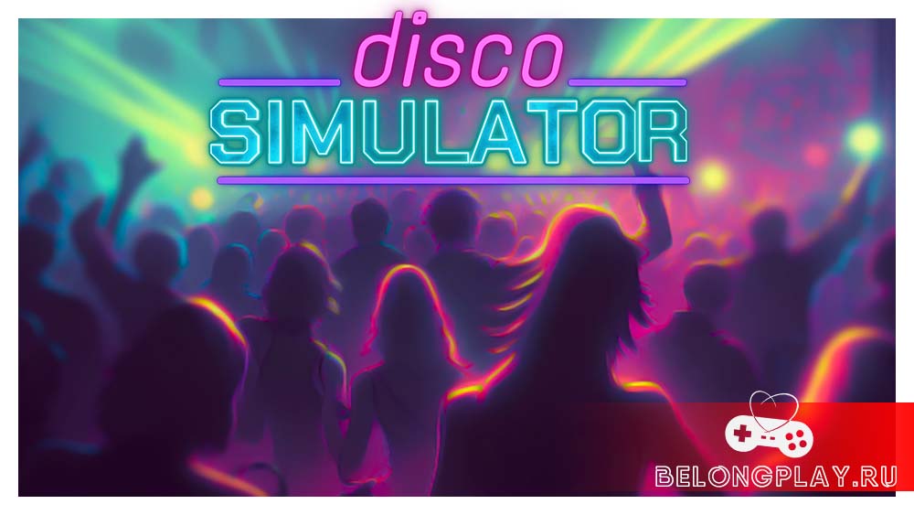 Disco Simulator game cover art logo wallpaper
