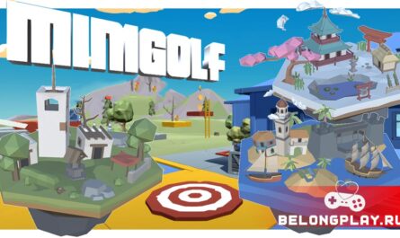 Minigolf game cover art logo wallpaper