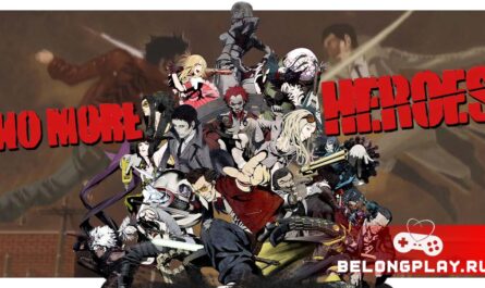 No More Heroes game cover art logo wallpaper