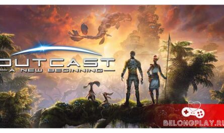Outcast: A New Beginning game cover art logo wallpaper