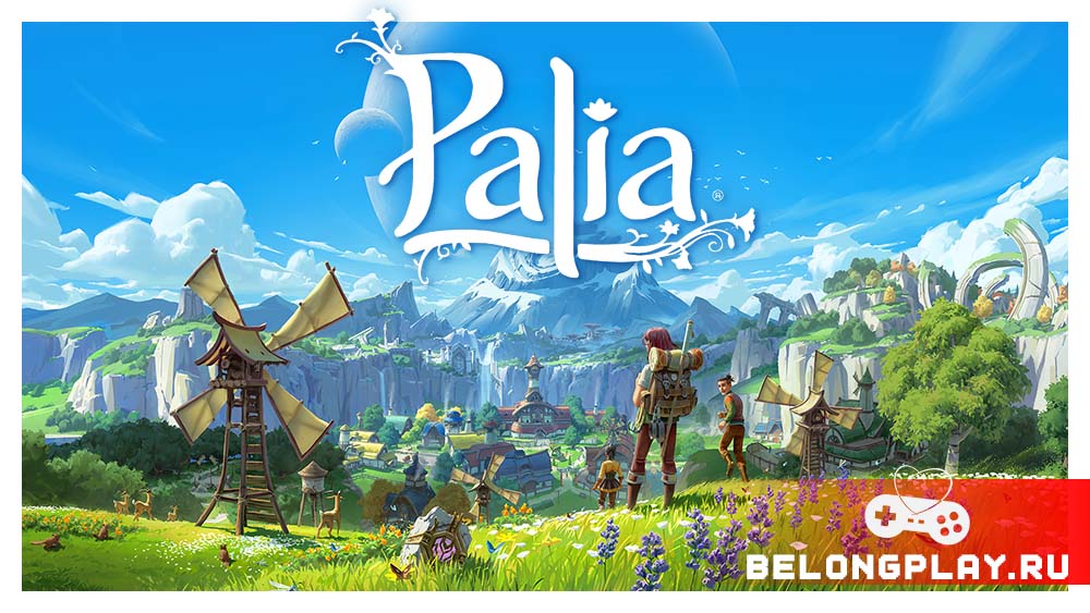Palia game cover art logo wallpaper