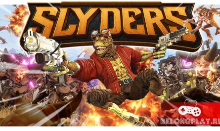 SLYDERS game cover art logo wallpaper