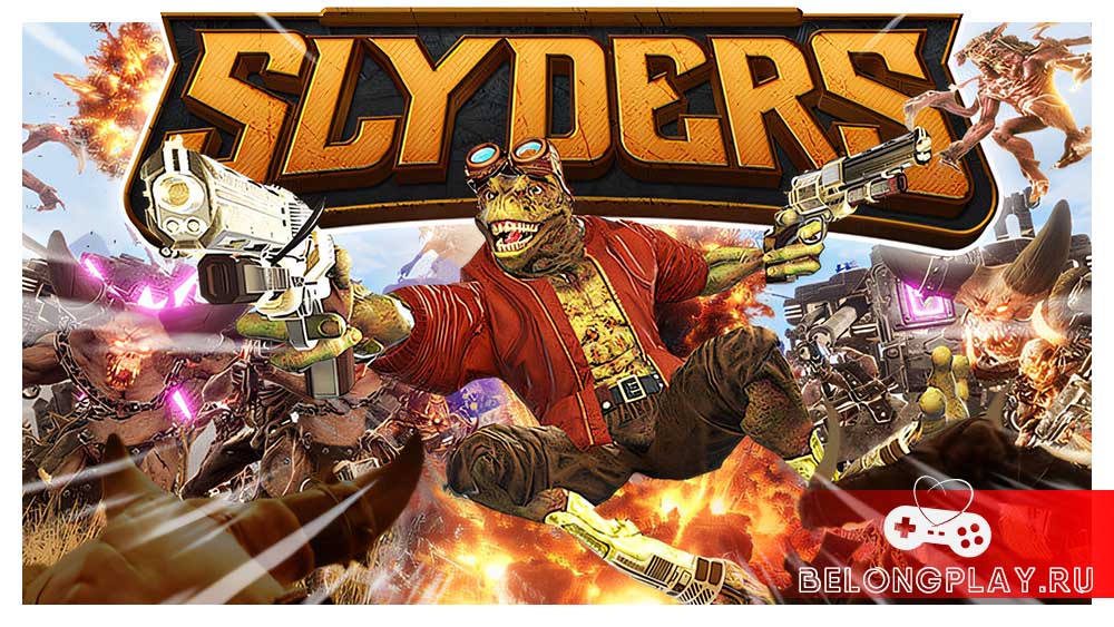 SLYDERS game cover art logo wallpaper